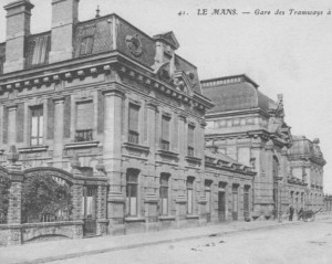 Gare tramway à vapeur