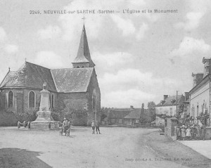 Eglise neuville sur sarthe